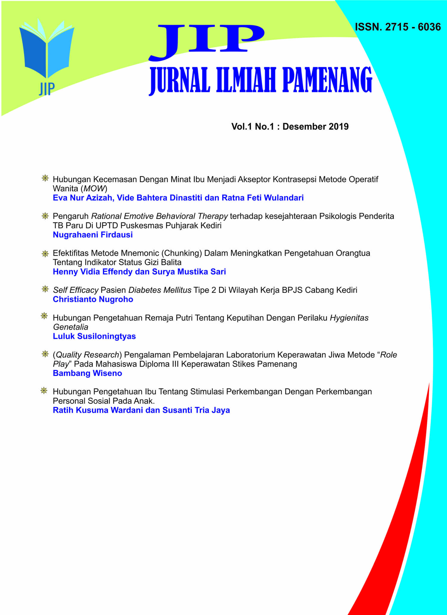 Pengaruh Rational Emotive Behavioral Therapy Terhadap Kesejahteraan Psikologis Penderita TB Paru di UPTD Puskesmas Puhjarak Kediri
