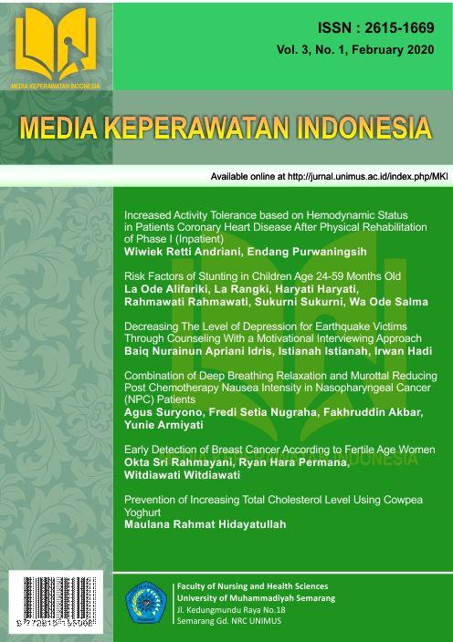 Prevention of Increasing Total Cholesterol Level Using Cowpea Yoghurt